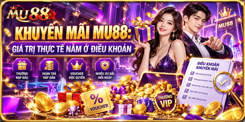 Khuyến Mãi MU88: Giá Trị Thực Tế Nằm Ở Điều Khoản